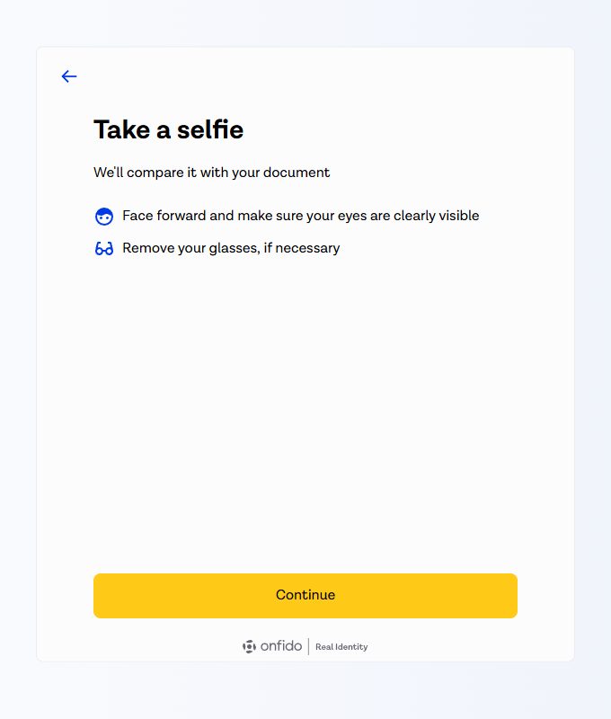 Take a selfie instructions