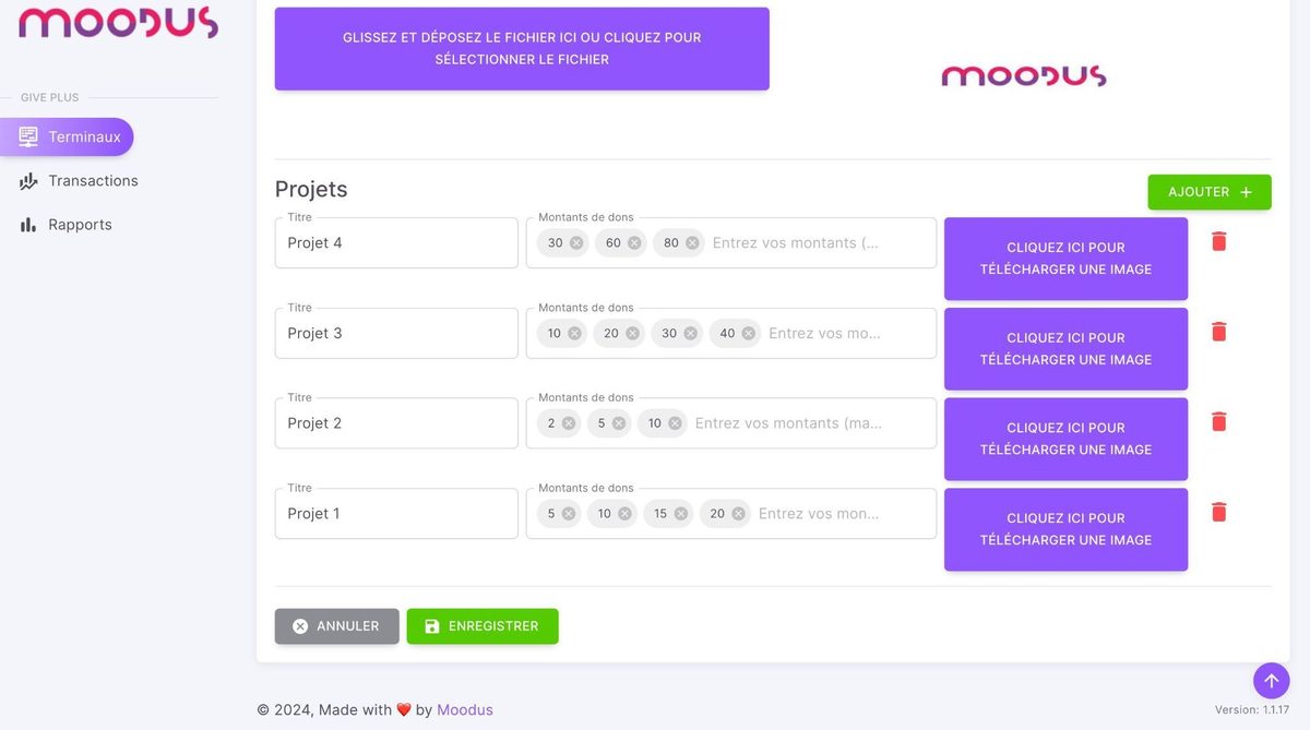 Multi-project configuration